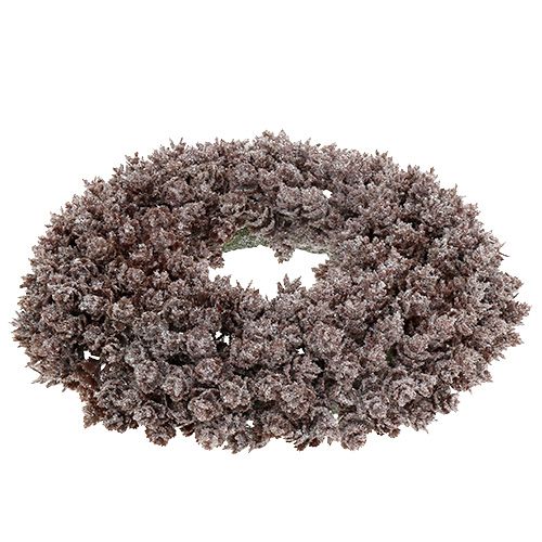 Floristik24 Pine cone wreath Ø25cm with glitter