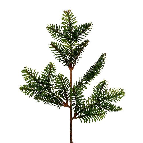 Floristik24 Fir branch artificial 36cm green 2pcs