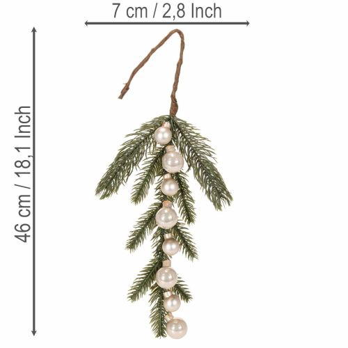 ProductNameArtificial Fir Branch with White Mini Christmas Baubles, 46 cm, Set of 2/ProductName
ProductDescription<h2>Artificial Fir Branch with Mini Baubles for Christmas Decorating</h2>
<p>This set contains two artificial fir branches, each measuring 46 | Floristik24.co.uk