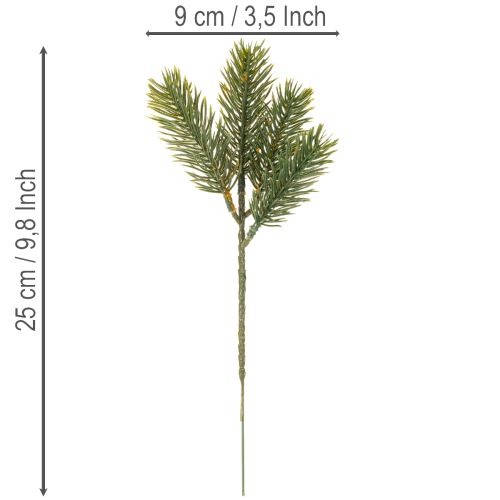 **Artificial Pine Sprigs Green 25cm Pack of 24 for Winter Decorations**

```html
<h2>Artificial Pine Sprigs for Seasonal Decorations</h2>

<p>
These artificial green pine sprigs are ideal for adding a touch of nature to your seasonal home decorations. Mea | Floristik24.co.uk