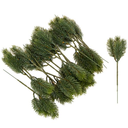 **Artificial Pine Sprigs Green 25cm Pack of 24 for Winter Decorations**

```html
<h2>Artificial Pine Sprigs for Seasonal Decorations</h2>

<p>
These artificial green pine sprigs are ideal for adding a touch of nature to your seasonal home decorations. Mea | Floristik24.co.uk