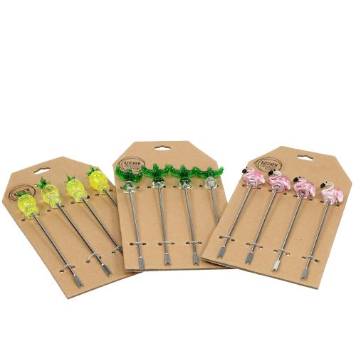 Floristik24 Tapass Spikes Summer Mix 13cm - 13,5cm 12pcs