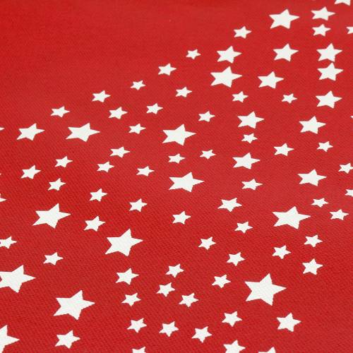 Product Carrying bag red with stars 38cm x 46cm 24pcs
