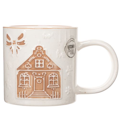 Ceramic Mug with House Design