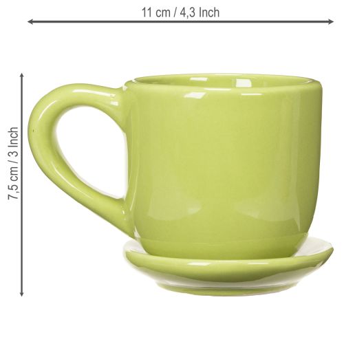 Product Coffee cup, decorative table decoration for a stylish dining area, 11cm, 3 pieces