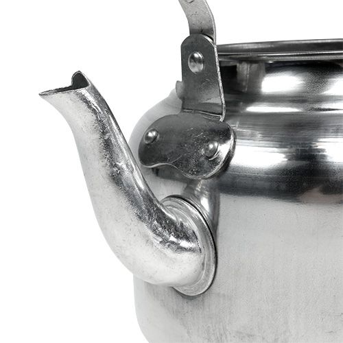 Product Teapot zinc glossy Ø19cm H15cm