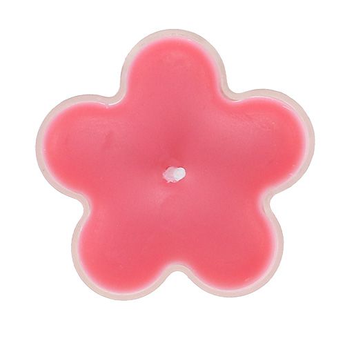 Floristik24 Tealight flower with scent Ø4,5cm x 2cm 6pcs