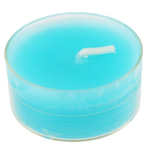 Product Tea lights turquoise 18pcs