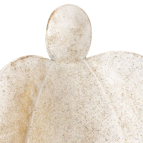 Golden Metal Angel Candle