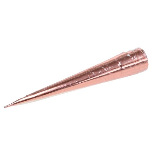 Floristik24 Tealight holder Ø4.5cm H25cm copper 4pcs