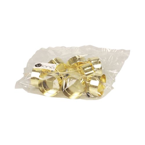 Product Tealight holder for sticking gold tealight holder Advent Ø4cm 8 pcs