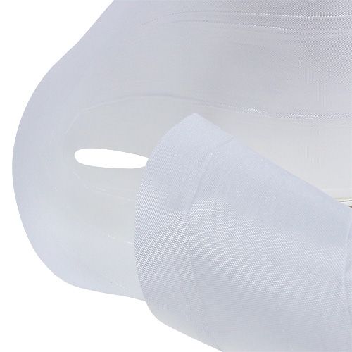 Product Table tape crash white 100mm 15m