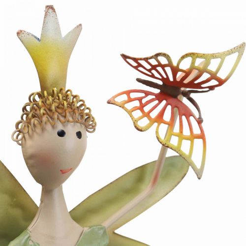 Product Table decoration spring flower elf metal decoration fairy 16×12×38cm 2pcs