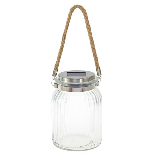 Floristik24 Table decoration solar balcony hanging lamp warm white Ø11cm H16cm