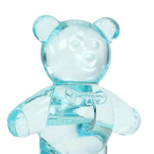 Product Table decoration for the birth bear blue 3.5cm 60pcs