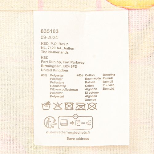 Product Table Runner Peach Checkered Summer Table Décor 32×140cm