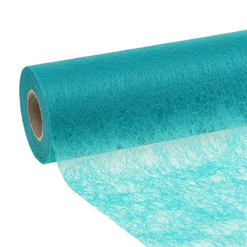 Table runner turquoise 23cm 25m