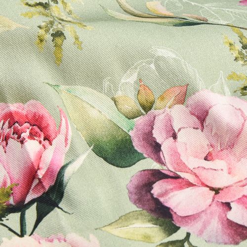 Floristik24 Table runner spring peony table ribbon green 40x150cm