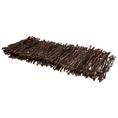 Product Table runner wood decorative branches decoration natural brown 89×20.5cm
