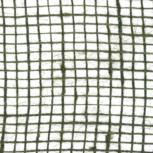Table runner jute jute tape table tape olive green W15cm L10m