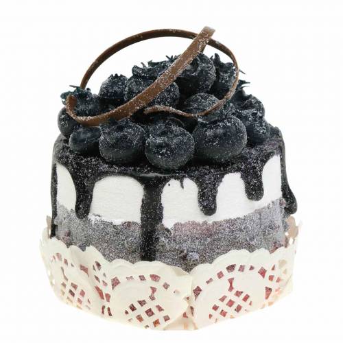 Floristik24 Deco tartlets blueberry food replica 7cm