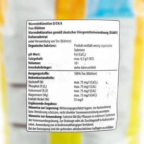 Product Frux clay granules Hydroton expanded clay plant granules 18l