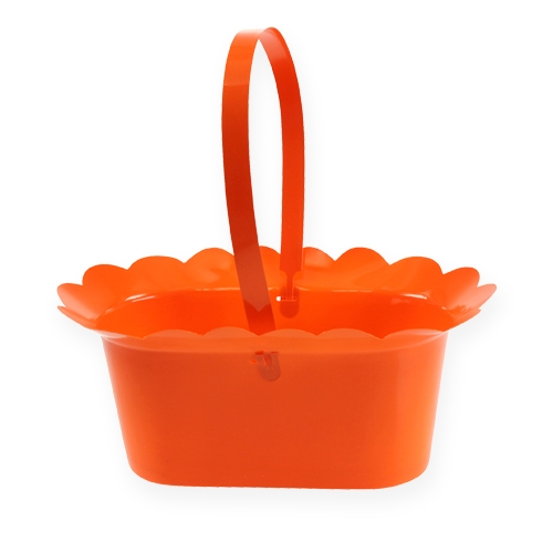 Floristik24 Pot flower with handle oval 23cm 10pcs