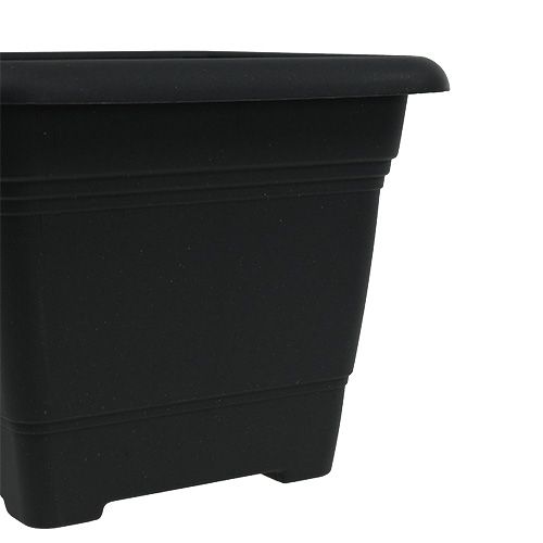 Product Pot “Nora” 23cm x 23cm H18.5cm anthracite 1 pc