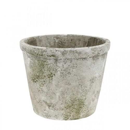 Floristik24 Flowerpot antique look planter with patina concrete Ø17.5cm H14cm