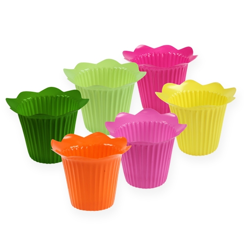 Plastic Pot Flower Ø12cm 25 pcs