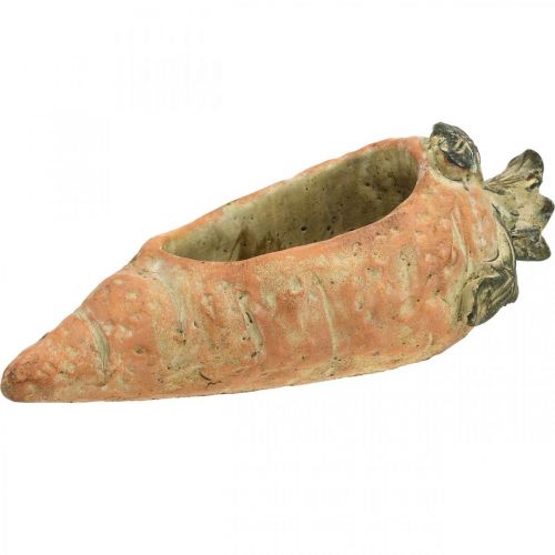 Product Decorative carrot, concrete decoration for planting, Easter, carrot plant pot, spring decoration L28cm