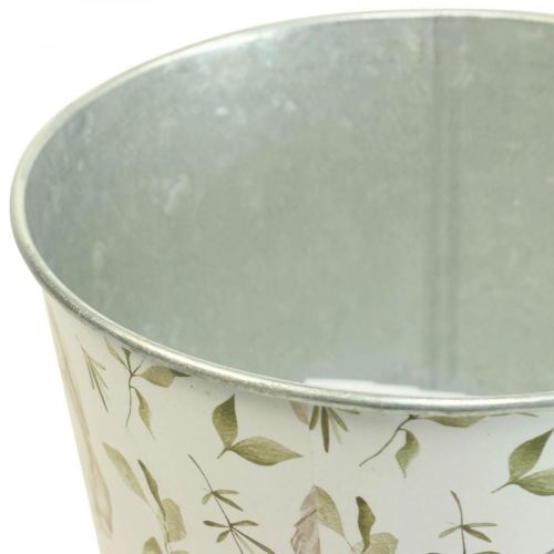 Floristik24 Bunny flowerpot Easter metal cachepot Ø15.5cm H15cm