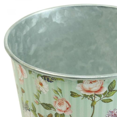 Product Flower pot roses planter metal summer Ø12cm H10.5cm