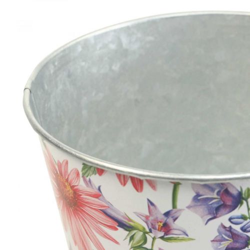 Product Flowerpot spring decoration metal cachepot Ø15.5cm H15cm