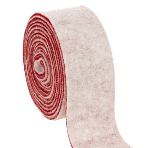 ProductNameWhite and Red Wool Felt Pot Wrap, 7.5 cm Wide, 5 m Roll for Home Decoration/ProductName
ProductDescription<h2>White and Red Wool Felt Pot Wrap for Home Decorating</h2>
<p>This two-colour felt band is made from 100% wool and comes in white and r