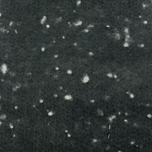 Floristik24 Pot tape felt tape gray with dots 15cm x 5m