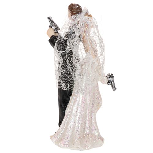 Cake topper bride and groom 15.5cm | Floristik24.co.uk
