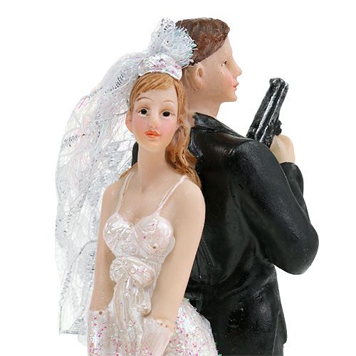 Product Pie figure bridal couple 15.5cm