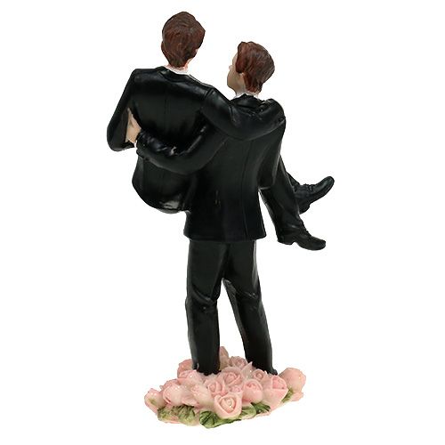 Floristik24 Pie figure men pair 13.5cm