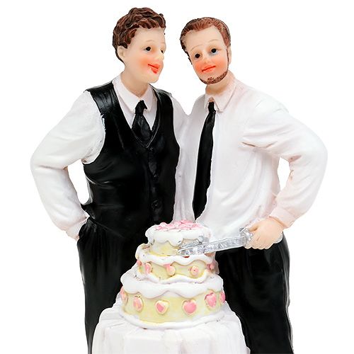 Product Cake Figurine Couple with cake 16,5cm