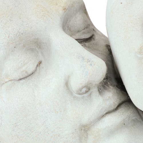 Product Dreaming couple stone cast bust lovers H29.5cm
