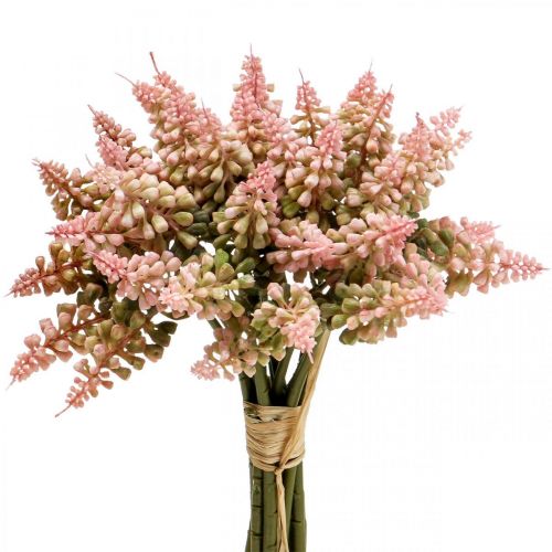 Floristik24 Grape hyacinth artificial hyacinth pink 28cm 12pcs in bunch