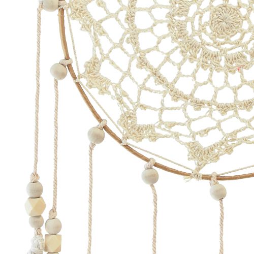 Product Dreamcatcher macrame wall decoration cream Ø22cm H54cm