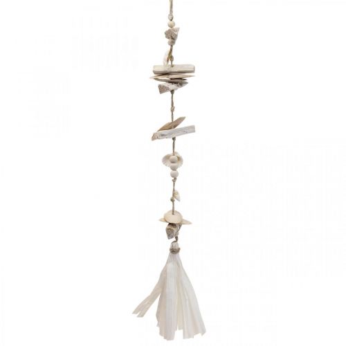 Product Driftwood Decoration Maritime Garland White Wall Decoration 50cm