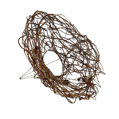 Floristik24 Funnel cuff vine Ø30cm natural 8pcs