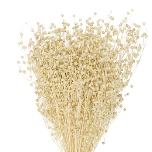 Dried grass flax dried natural bleached 50-55cm 180g