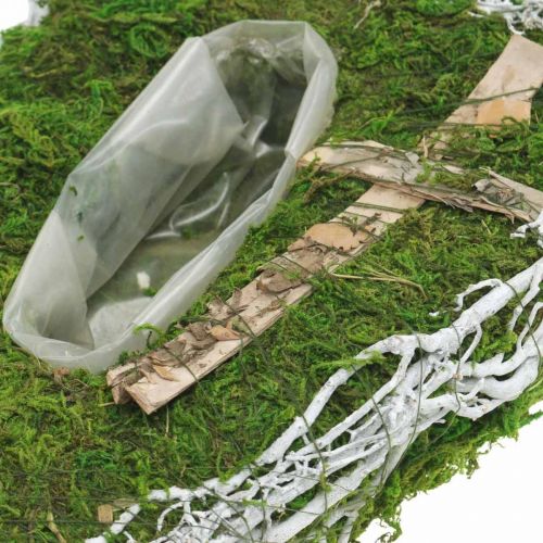 Floristik24 Planter drop moss, vine commemorative floristry 40x20cm