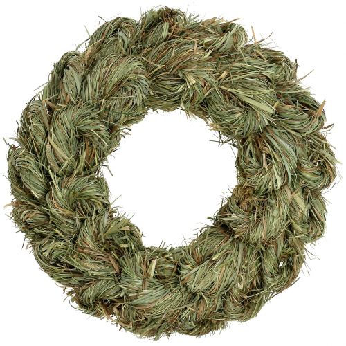 Floristik24 Door wreath, hay wreath natural Ø30cm 1 pc