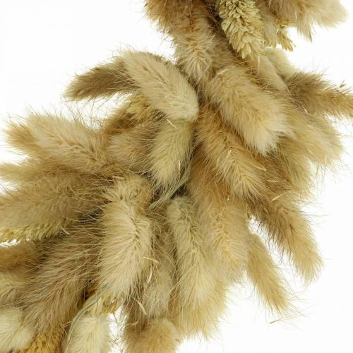 Product Door wreath dried flower wreath wreath velvet grass Lagurus Ø31cm