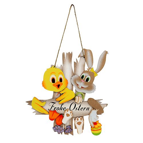 Door sign Happy Easter 28 cm x 32 cm